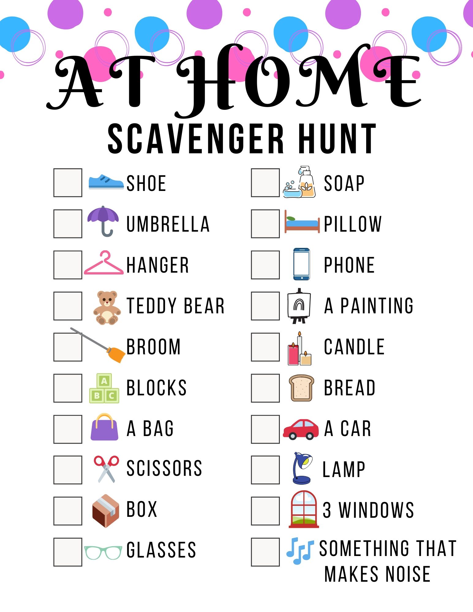 scavenger-hunt-ideas-for-kids-free-printables-kids-activities-worksheets-library for Free Printable Indoor Scavenger Hunt Scavenger Hunt Ideas For Kids + Free Printables | Kids Activities - Worksheets Library for Free Printable Indoor Scavenger Hunt