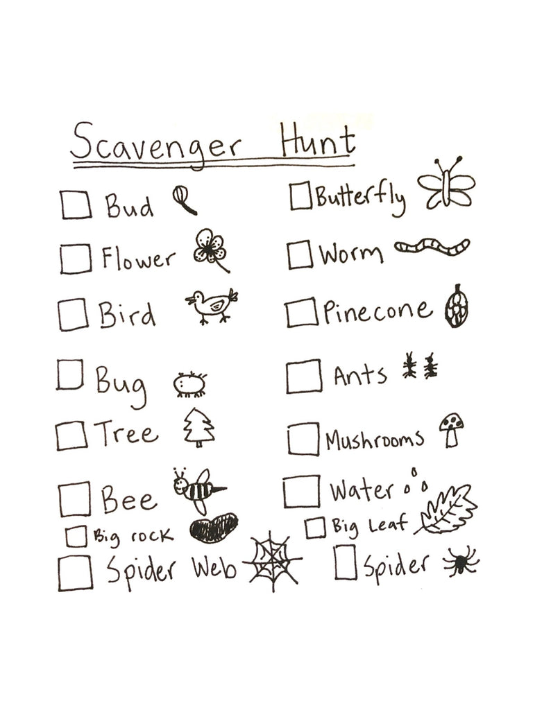 printable scavenger hunt