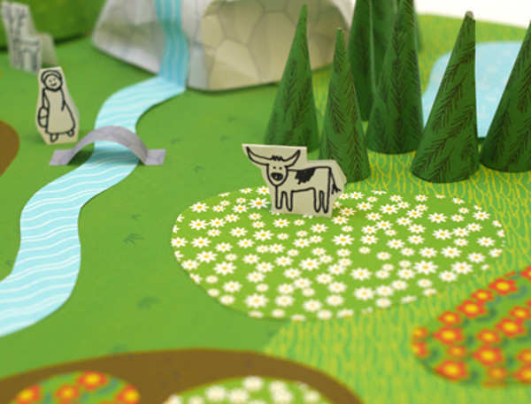 printable scenery paper