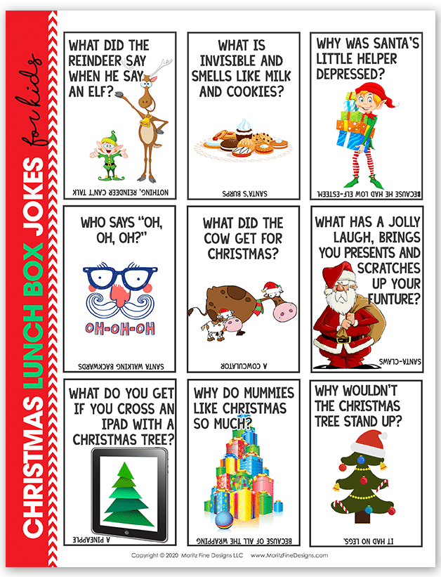 printable school lunch jokes