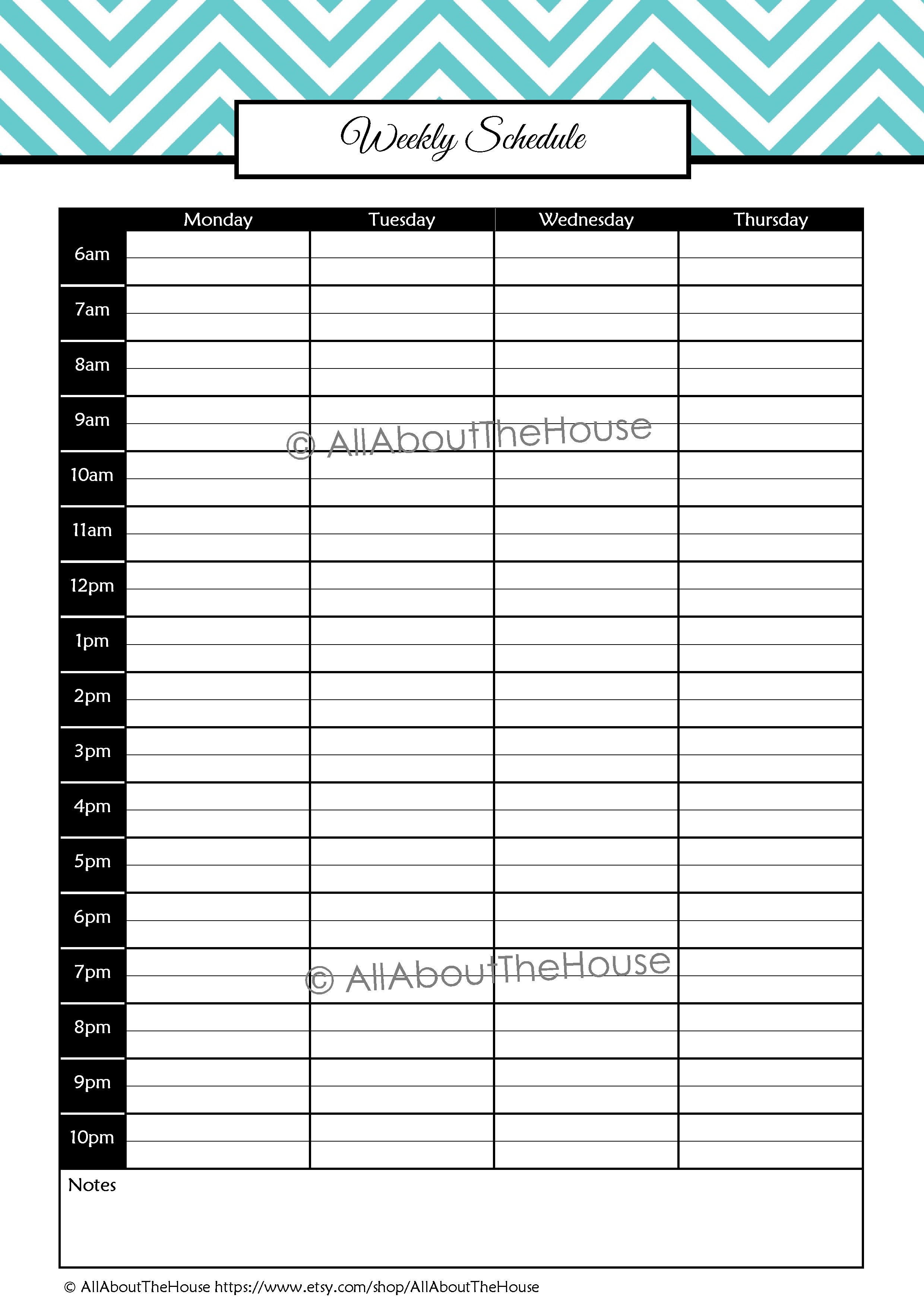Student Planner - Editable | AllAboutTheHouse Printables
