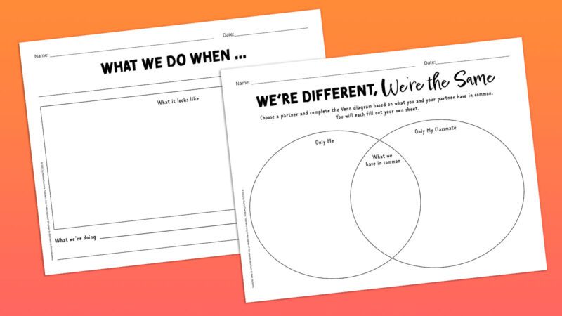 printable school worksheet