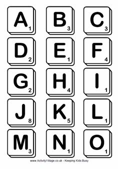 printable scrabble banner