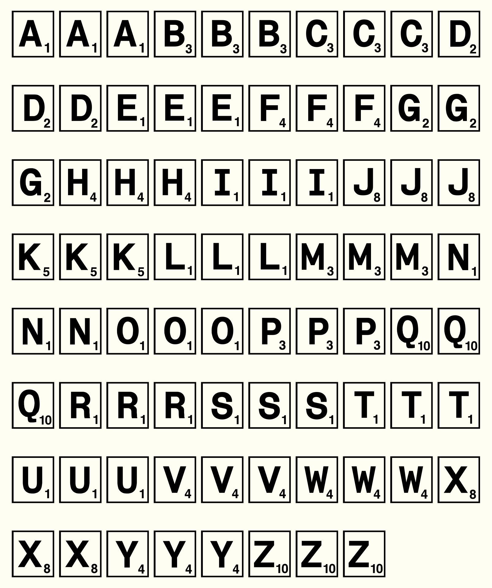 printable scrabble fonts