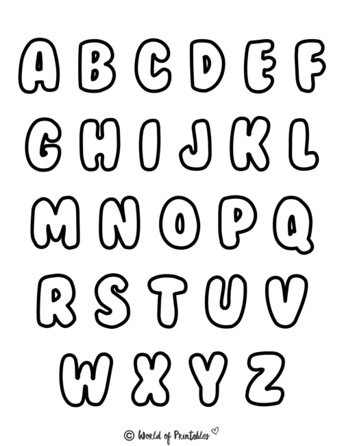 printable script stencils
