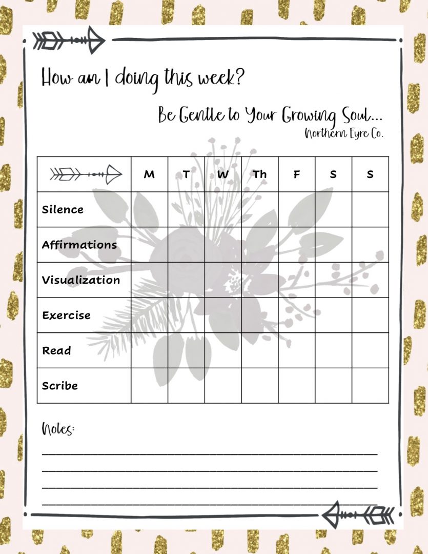 Free Printable Self Care Journal for Moms - Always Moving Mommy