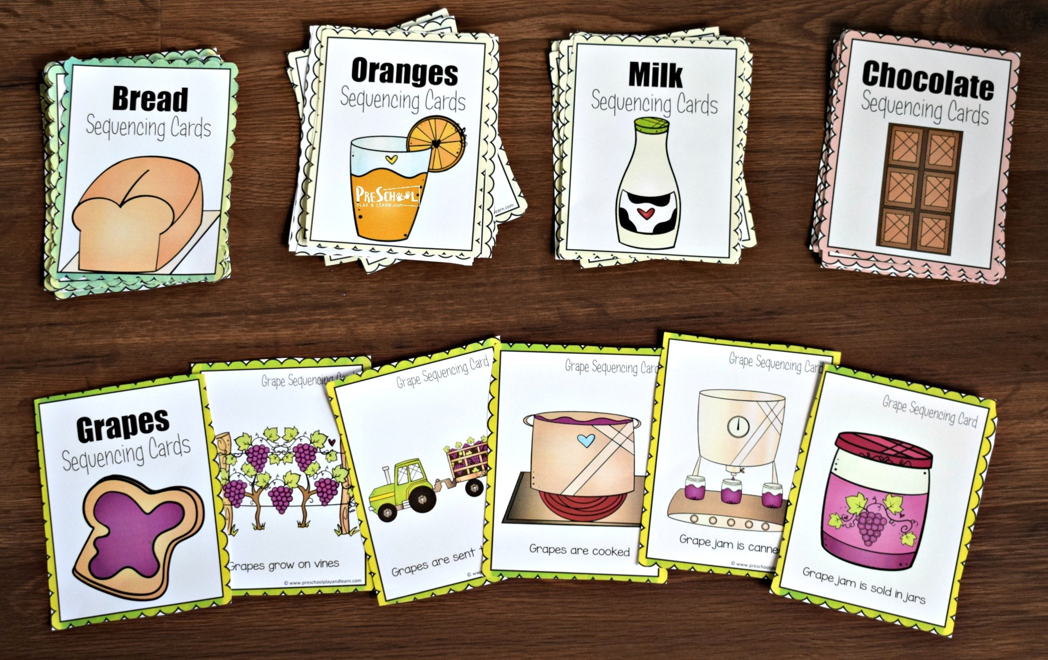 ? FREE Printable Farm Sequencing Cards Activity