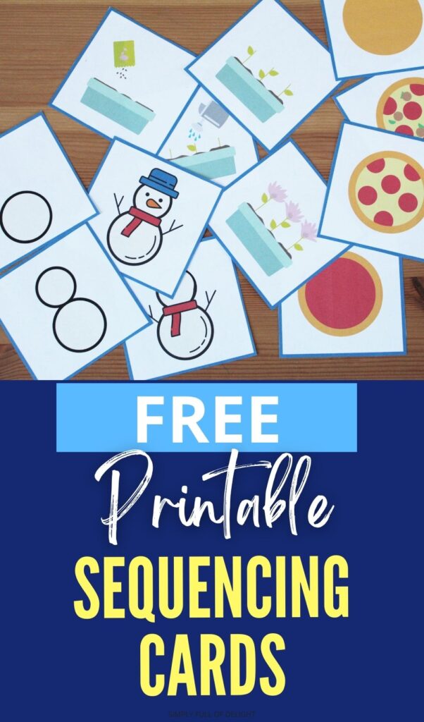 Preschool Sequencing Cards (Free printables!) - Simply Full of Delight