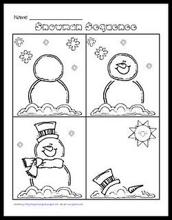Sequencing Printables Kindergarten