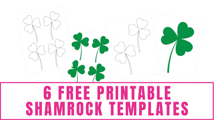 printable shamrock images