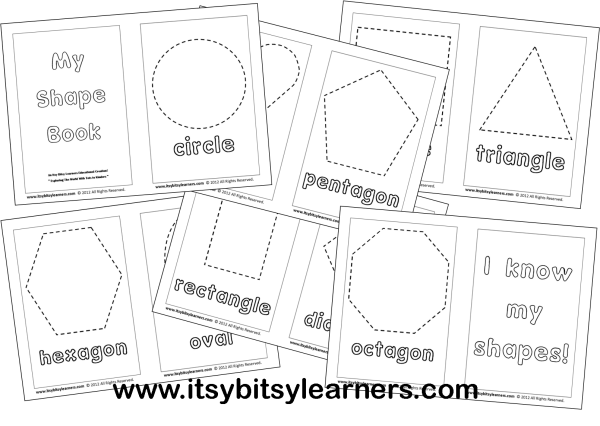 pin-page-worksheets-library for Free Printable Preschool Shape Books Pin page - Worksheets Library for Free Printable Preschool Shape Books