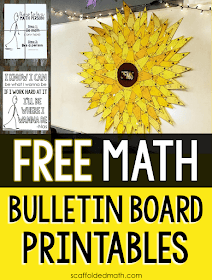 Scaffolded Math and Science: Absolutely Free Math Bulletin Board ...