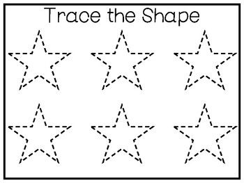 printable shapes of stars