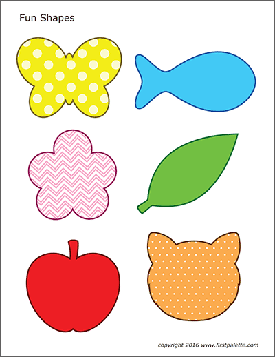 Basic Shapes | Free Printable Templates &  Coloring Pages ...
