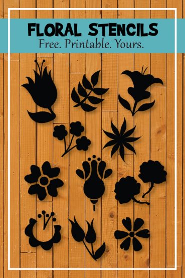 Printable Flower Stencils &  Templates | Woo! Jr. Kids Activities ...