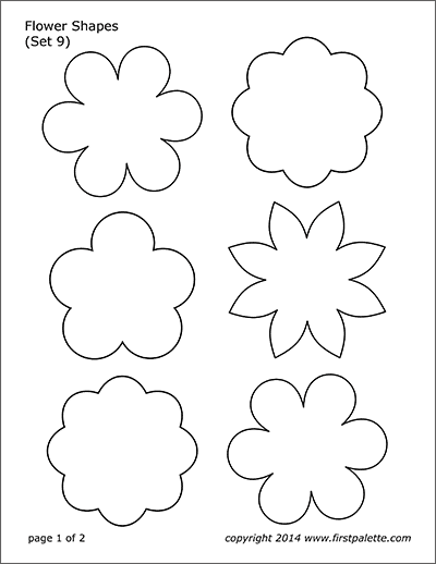 Printable Shapes | Free Printable Templates &  Coloring Pages ...