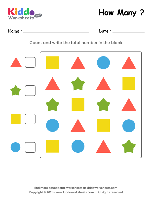 printable shapes to write on
