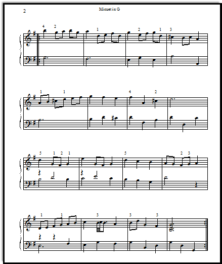 J.S. Bach - Prélude from Cello Suite No.1 (Easy piano solo) Sheet ...