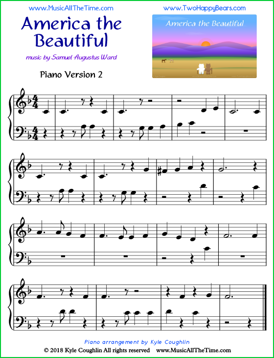 printable sheet music for piano beginners
