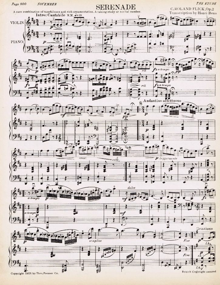 printable sheet of music