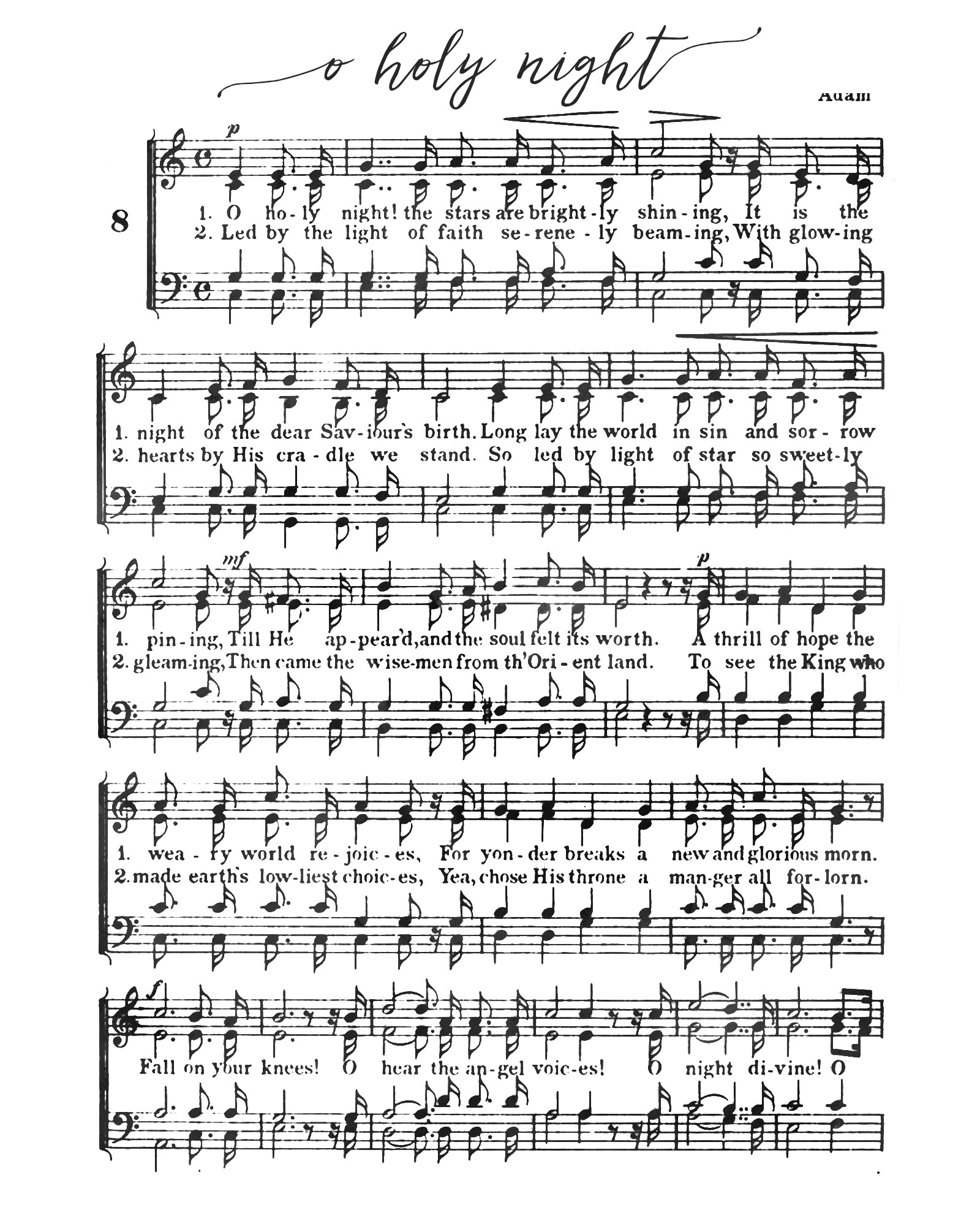 printable sheet of music