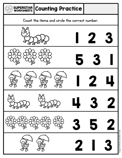 Kindergarten Worksheets -Worksheets Library