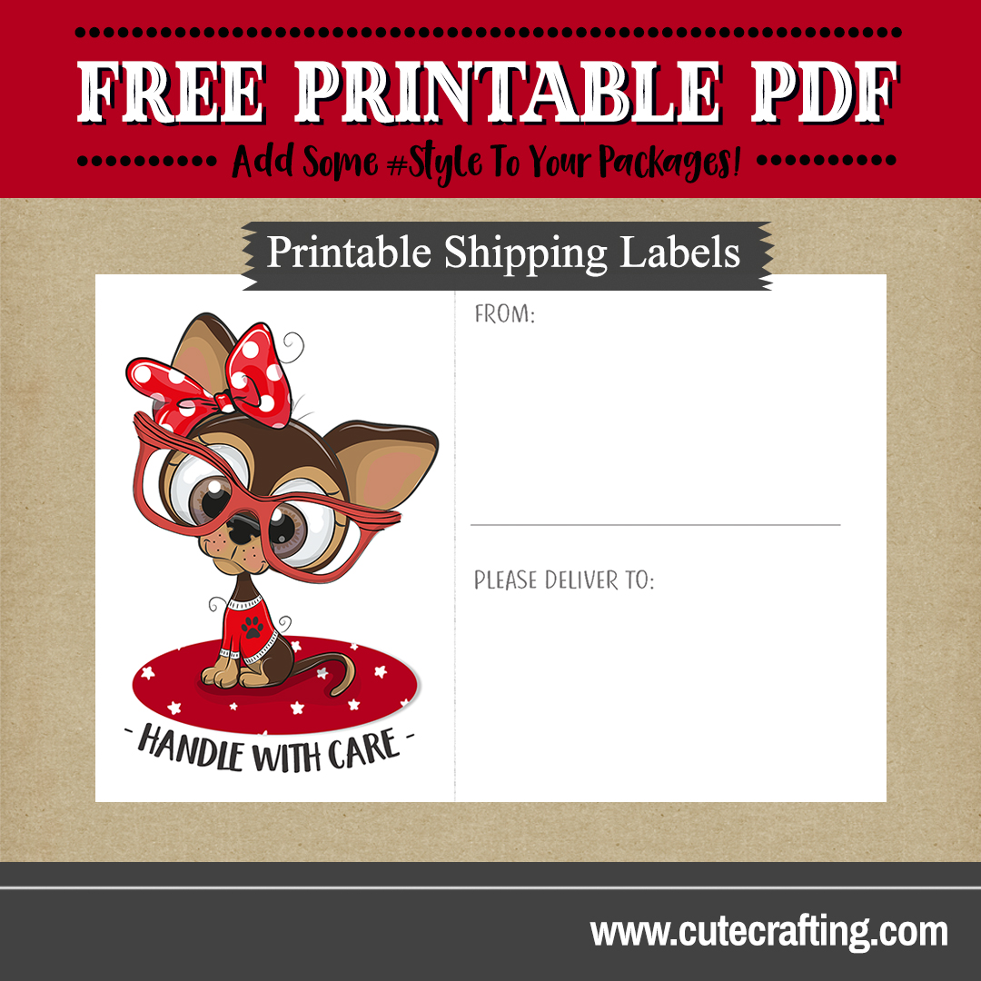 printable shipping labels free