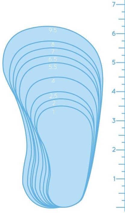 printable shoe size chart for infants
