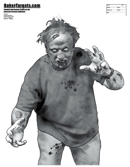 Print your own scary monster targets