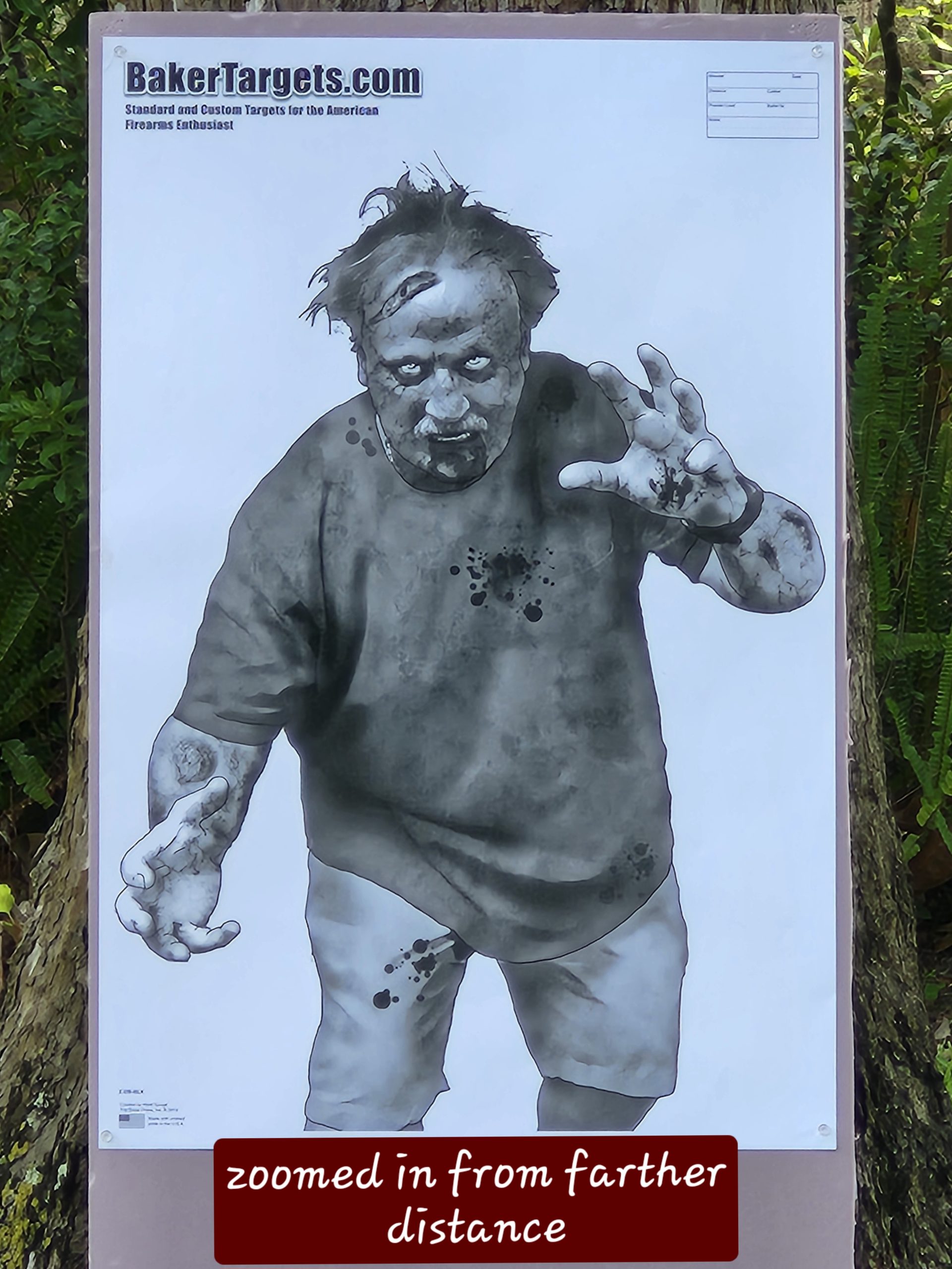 Zombie Target for Airgun Rifle Pistol 22 177 Target Shooting 14cm ...