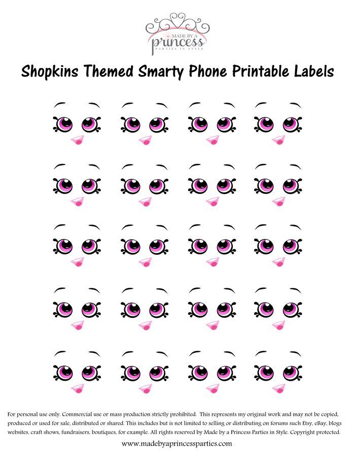 printable shopkins eyes