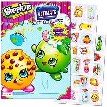 Shopkins Ultimate Coloring &  Activity Book In | Shopkin.Toys