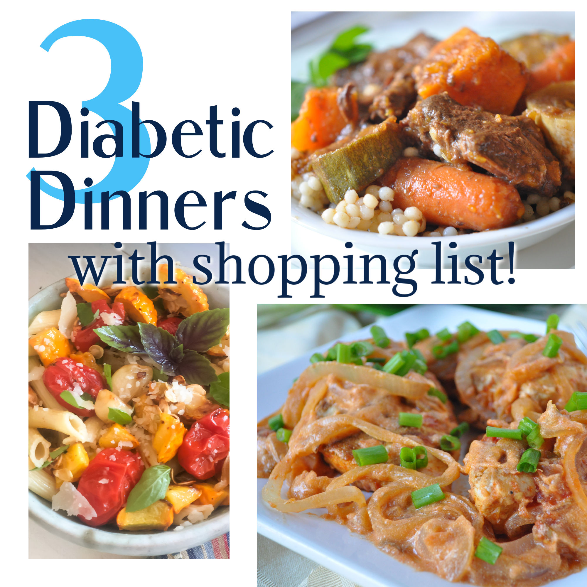printable shopping list for diabetics