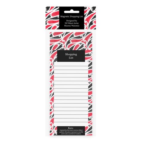 printable shopping list nz