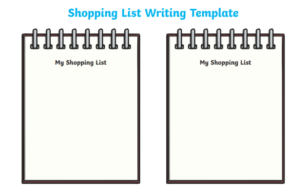 printable shopping list south africa