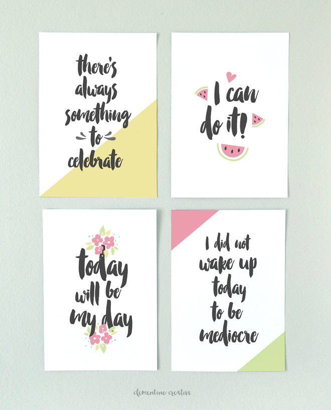 printable short quotes
