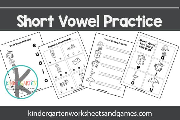 printable short vowel worksheet