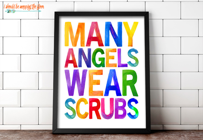 printable signs for nurses week