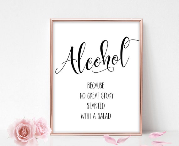 printable signs wedding
