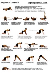 printable simple yoga poses