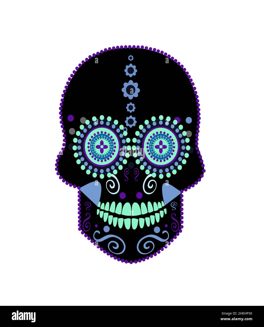 printable skull mandalas