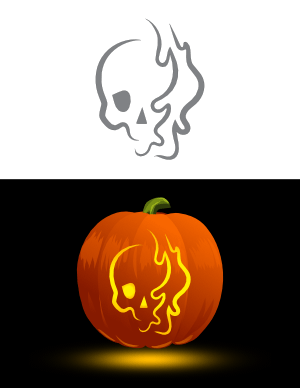 printable skull stencils