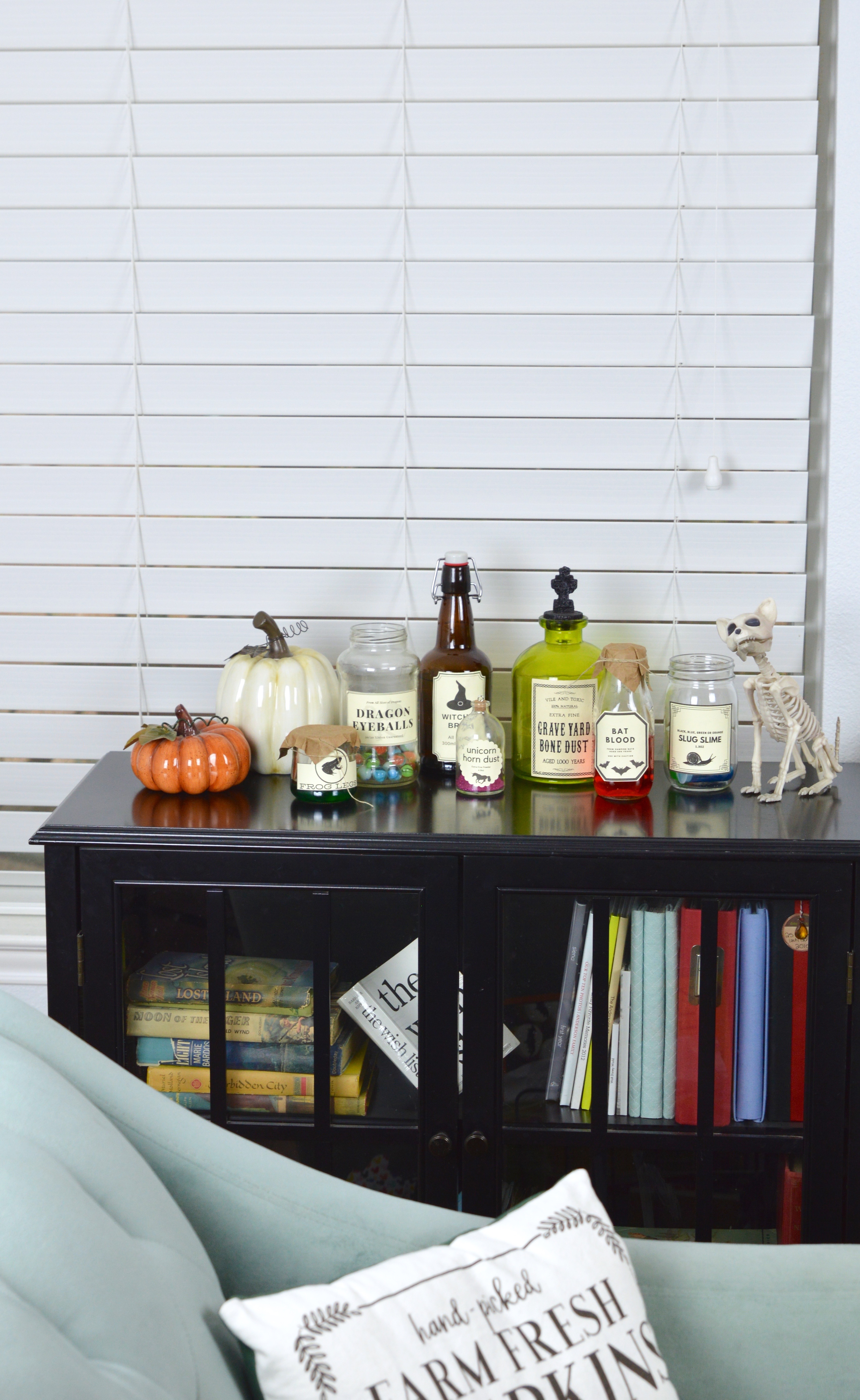 DIY Spooky Potion Bottles with Printable - My Big Fat Happy Life