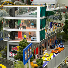 printable slot car scenery