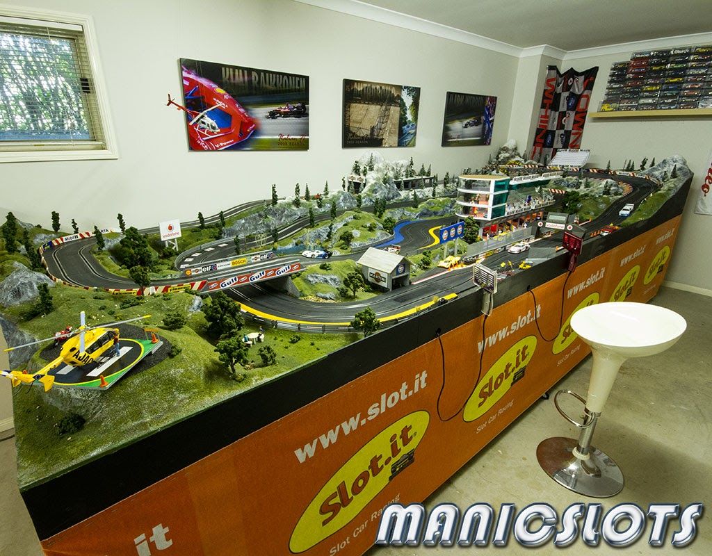 1/64 Slot Car Gas Station Photo Real Scale Diorama Scenery Kit ...