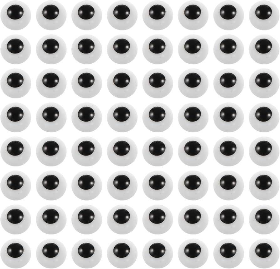 EXCEART Amigurumi Eyes 200pcs Plastic Dolls Plastic Safety Eyes Plastic  Safety Eyes Doll Eyes Eyes Decorative Simulated Craft Doll Eyes