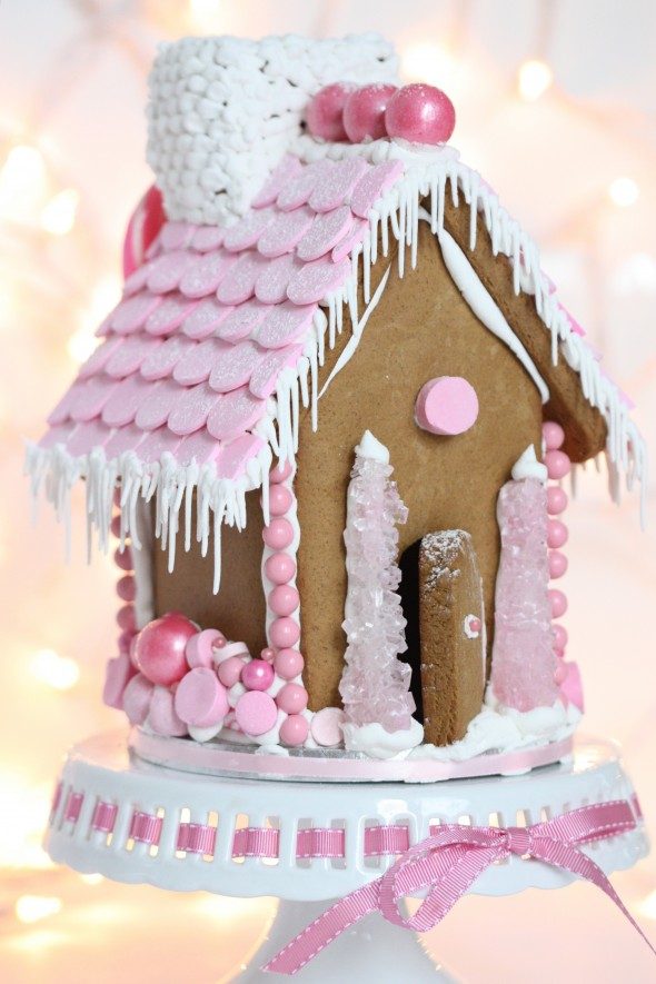 printable small gingerbread house template