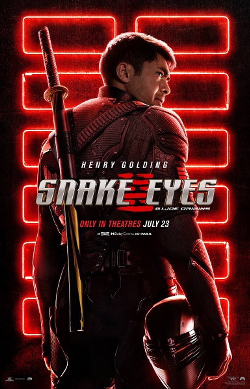 Snake Eyes G.I. Joe Origins Movie Poster Print (27 x 40) - Item ...