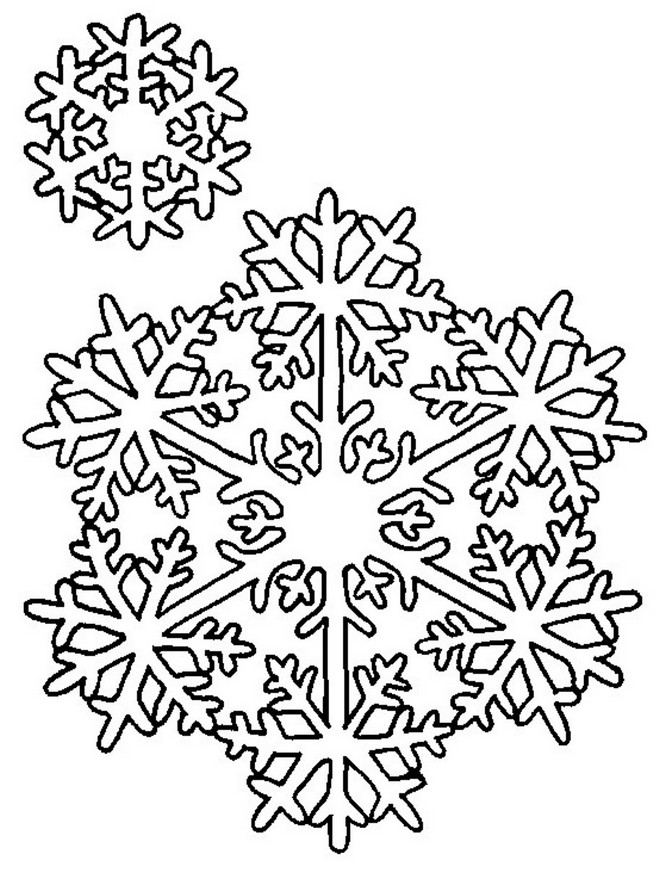 Snowflake stencils | DIY 100 Ideas
