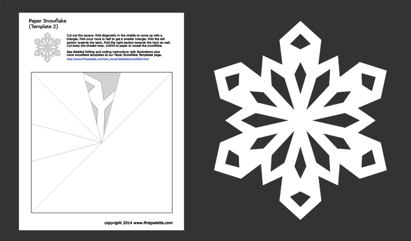 Paper Snowflake Templates | Free Printable Templates &  Coloring ...